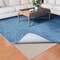 Non-Slip Rug Pad Gripper 8x10 Feet, Anti Skid Mat for Under Area Rugs, Keeps Rugs in Position and Safe, Thick Cushioned Carpet Pad for Hardwood Floors Protection